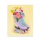 Stupell Industries Disco Roller Skate Flowers Wall Plaque, design by Jilly Jack Designs